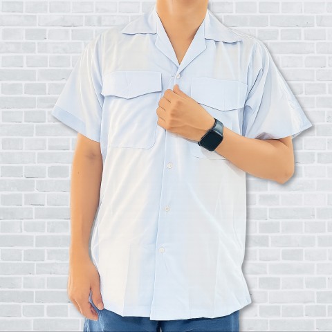 國民領工作服-短袖