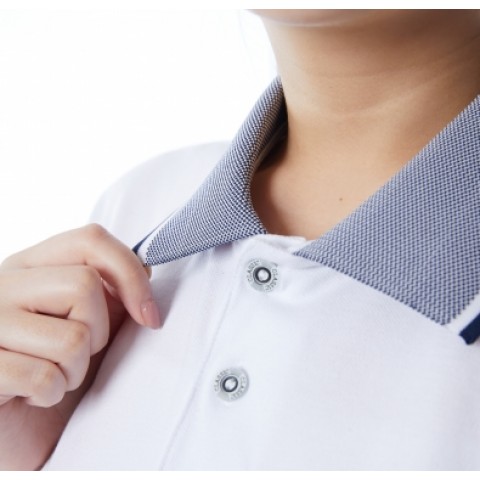 領片配條+緹花POLO款