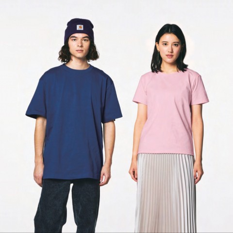 5.6oz.頂級柔棉成人短T