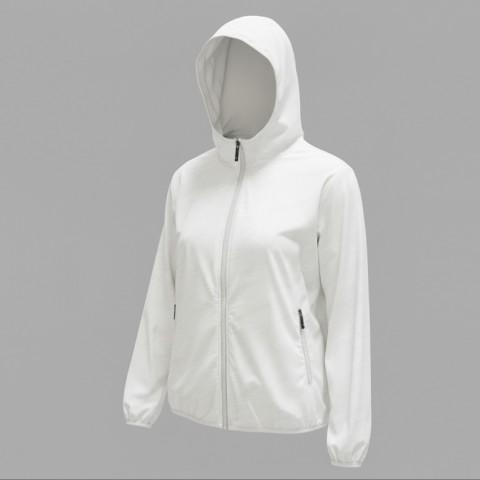 雲彩冰絲涼感節能連帽外套